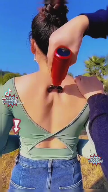 PISTOLA MASAJEADORA FACIAL GUN