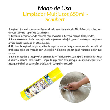 SCHUBERT LIMPIADOR MULTIUSOS 650ML